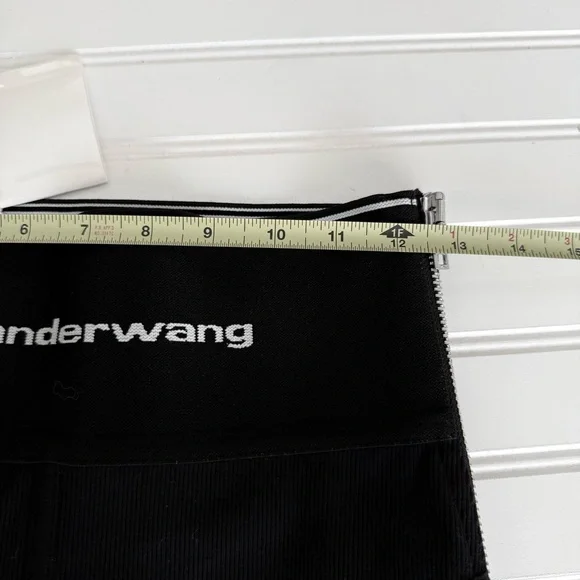 Alexander Wang Black High-Waist Mini Skirt - Picture 9 of 10